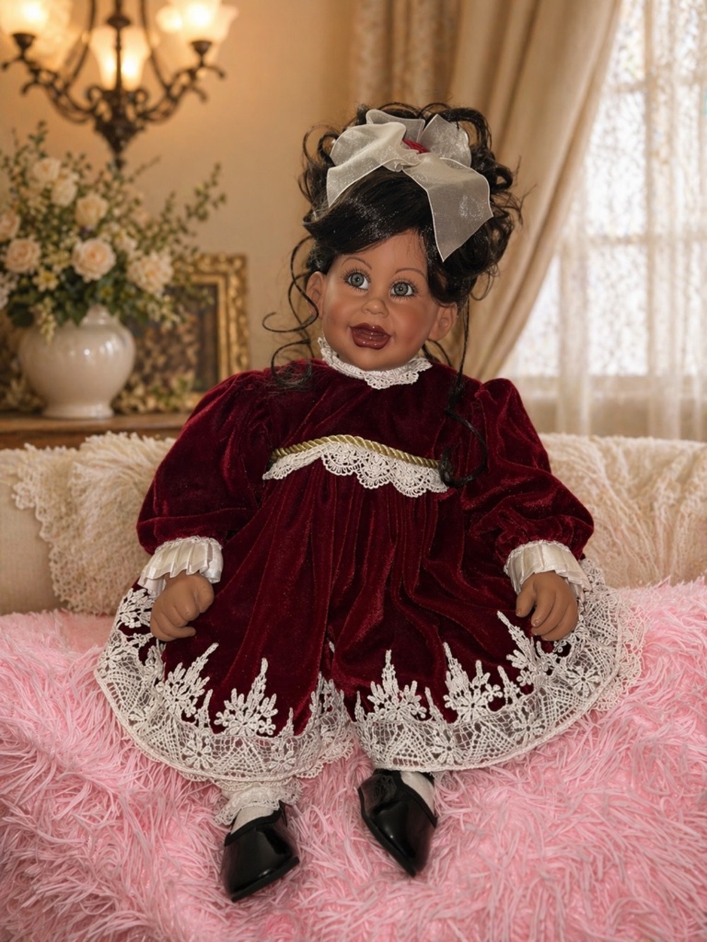 ✨ Fayzah Spanos Limited Edition Doll – #058/900 – 22” Vinyl Collector Piece ✨